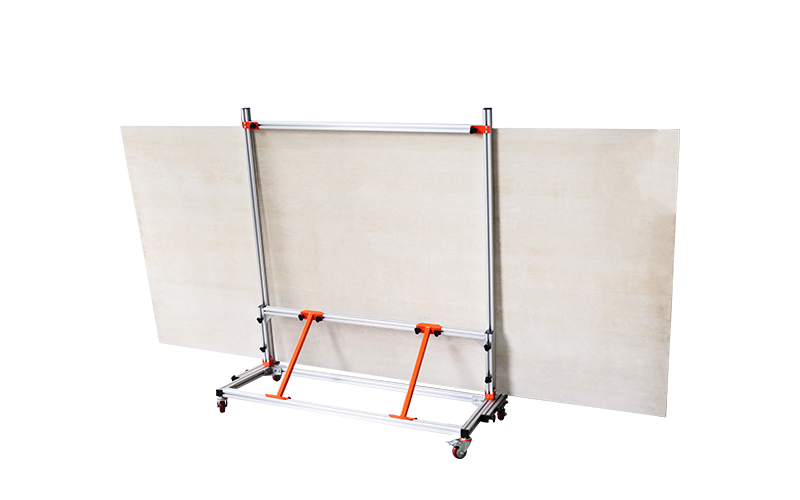 Large format slab trolley